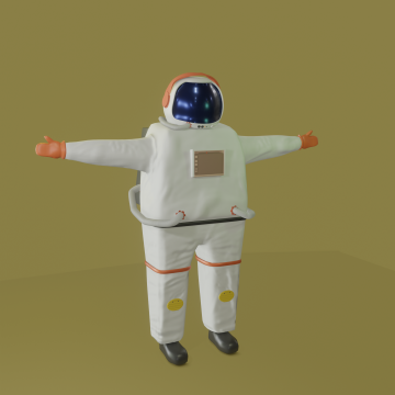 Astronaut model I made in Blender